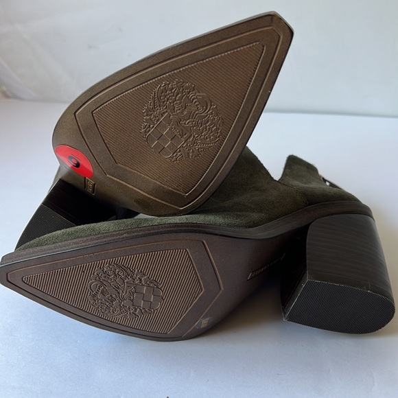 Vince Camito VC- Gigietta Ankle Boots Olive Booties New 6 M - Picture 8 of 13